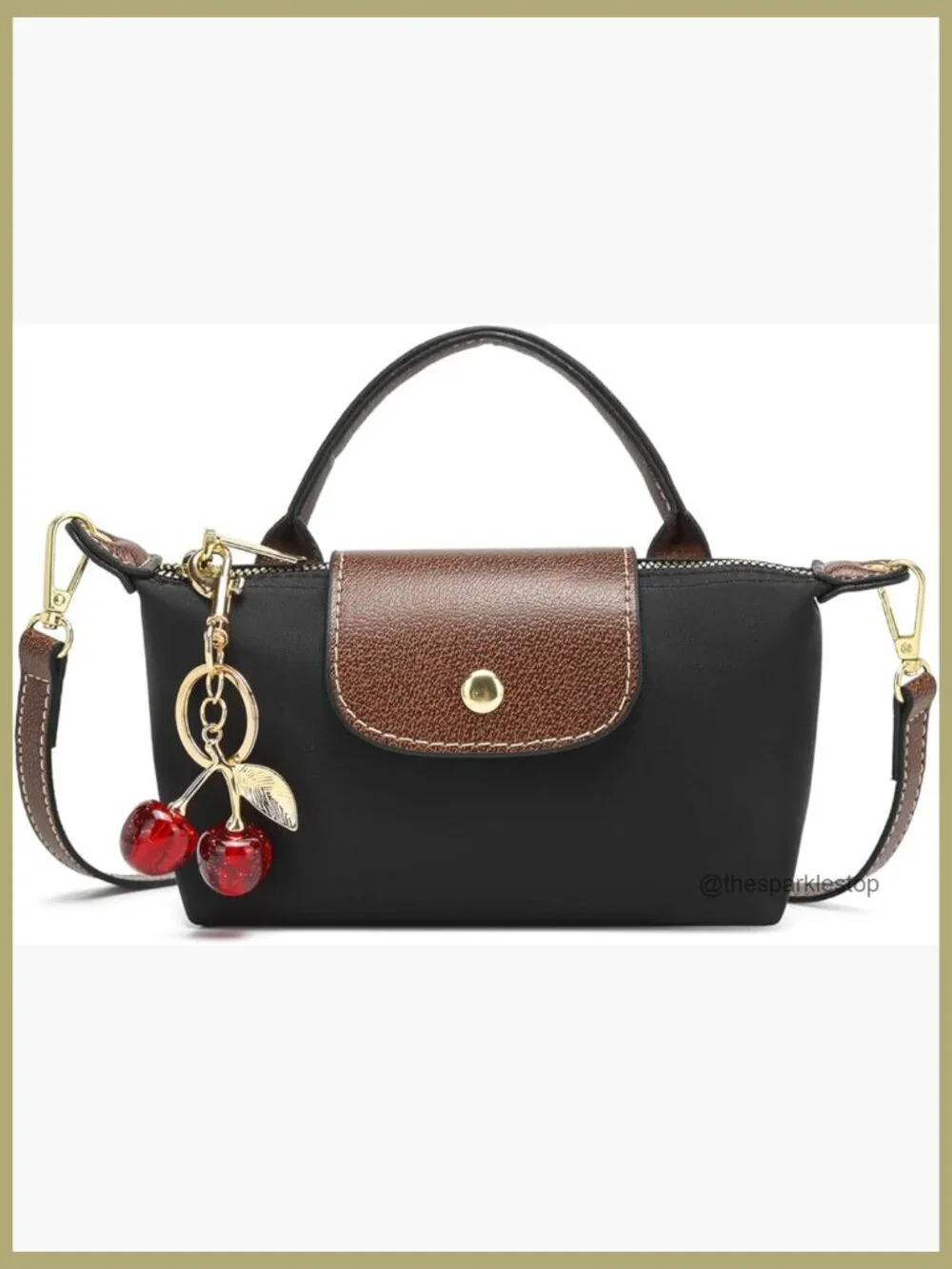 Convertible Mini Crossbody Bag with Detachable Strap